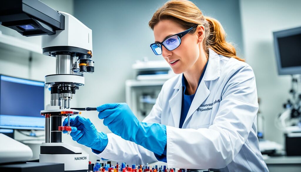 Nanotechnologin Tätigkeitsfelder