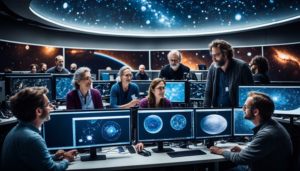 internationale astronomie teams